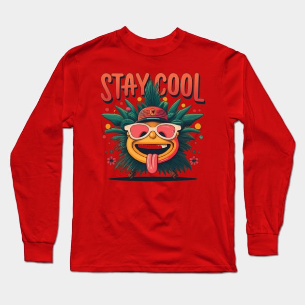 Stay Cool Long Sleeve T-Shirt by JK Digital